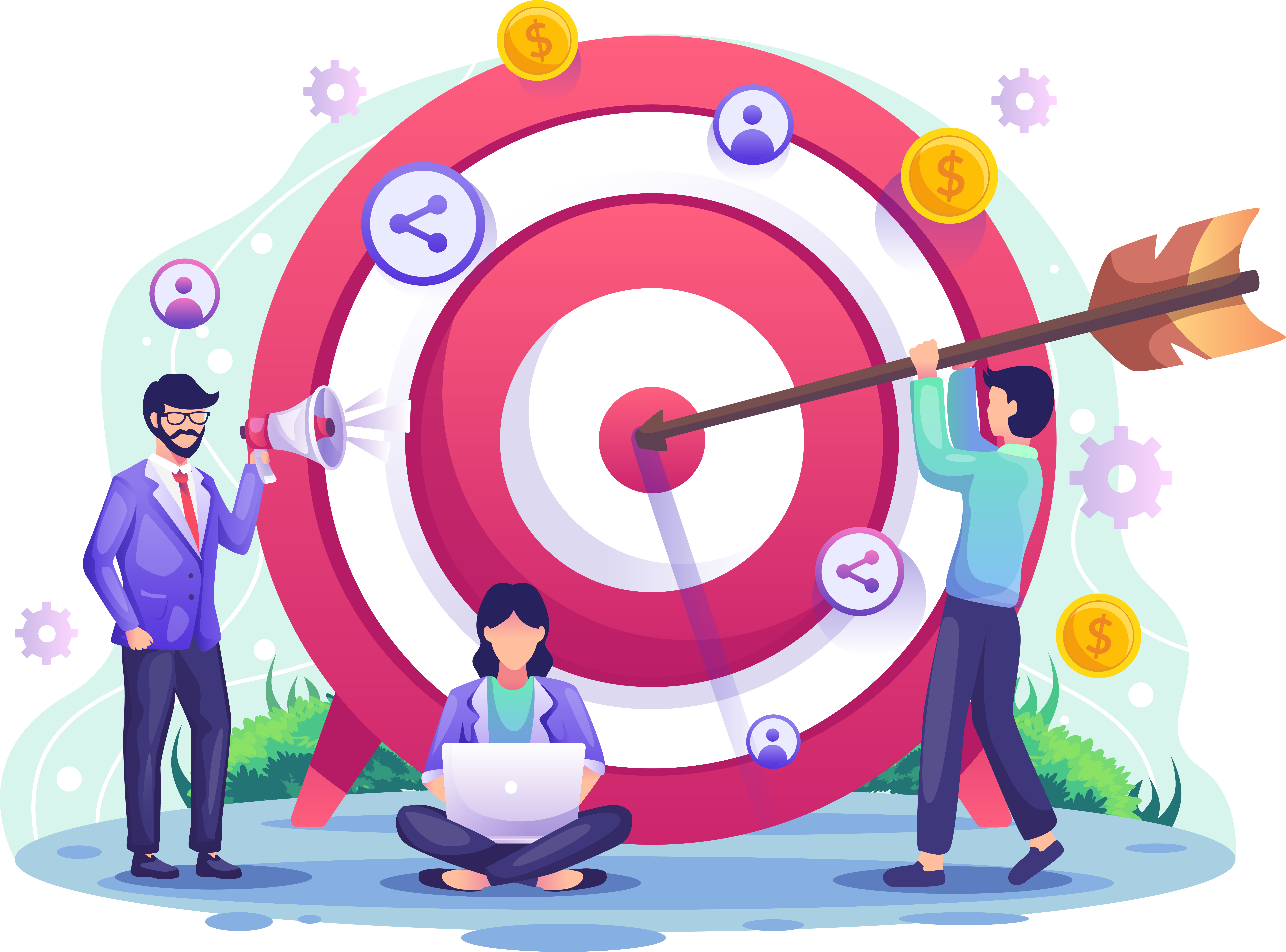 Referral Marketing 4 Illustration - Agnytemp